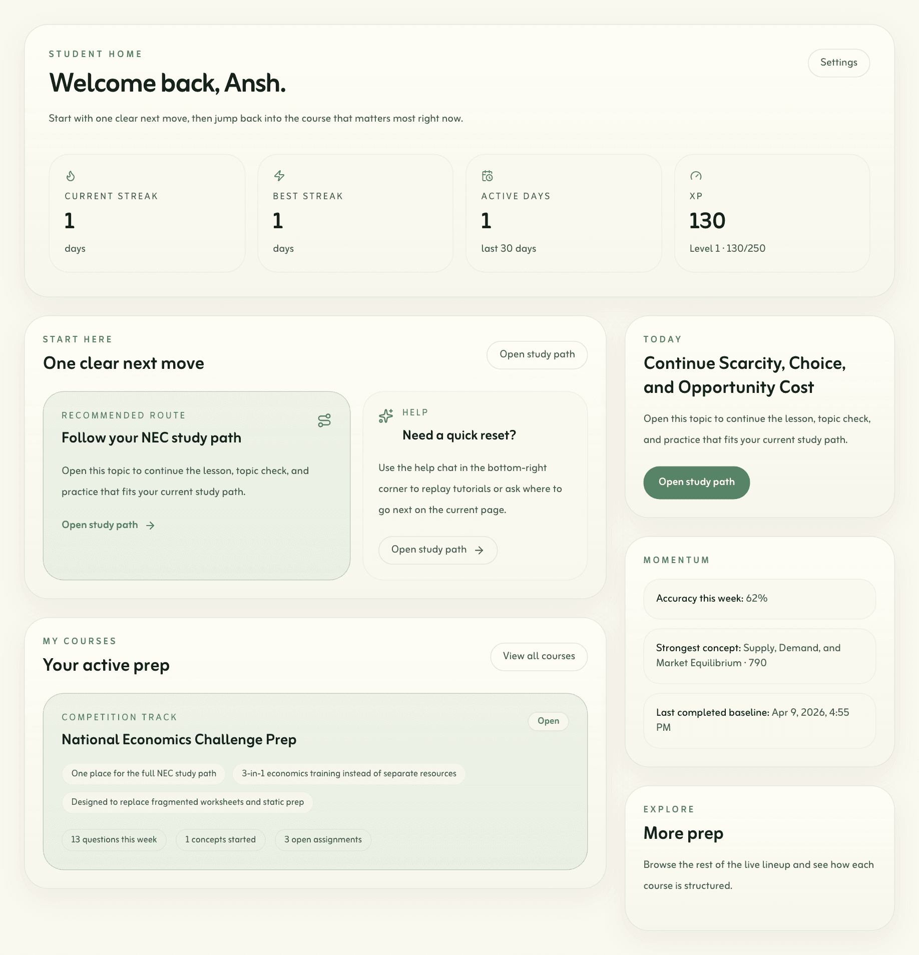 Fintellect AI dashboard preview